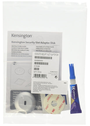 Kensington Security Slot Adapter Kit - System Security Kit - Gray (K64995WW)