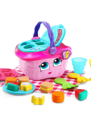 LeapFrog Shapes and Sharing Picnic Basket (Frustration Free Packaging), Pink