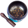 Tibetan Singing Bowl Set Brass - Master Healing Grade - Authentic Handcrafted Sound Bowl by Himalayan Bazaar