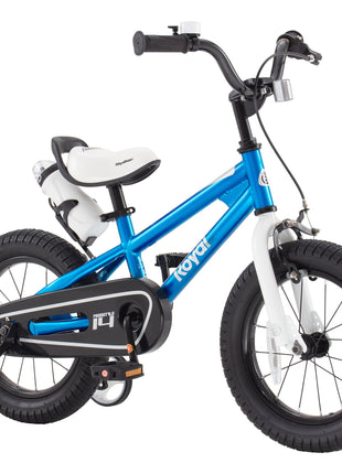 RoyalBaby Freestyle Kids Bike 12 14 16 Inch with Training Wheels, 18 Inch with Kickstand, Bicycle for Ages 3-10 Years Boys Girls