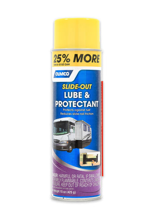 Camco Slide Out Lube - for Metal Parts, Rollers, Door Hinges and Brake Parts - for RVs, Boats, Cars and More - 15 oz (41105)