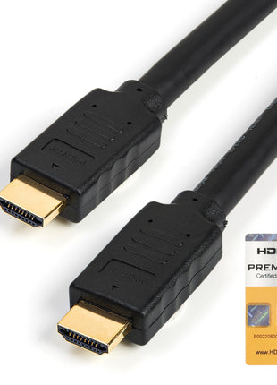 StarTech.com 23ft (7m) Premium Certified HDMI 2.0 Cable with Ethernet - High Speed Ultra HD 4K 60Hz HDMI Cable HDR10 - Long HDMI Cord (Male/Male Connectors) - For UHD Monitors, TVs, Displays (HDMM7MP)