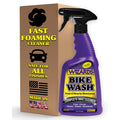 Wizards Bike Wash - Cleaner For Motorcycle Washing Kit- Quick Detailer for Bike with Bug Remover - For Your Motorcycle Accessories and Detail Kit - 22 oz