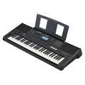 YAMAHA, 61-Key Touch-Sensitive Advanced Portable Keyboard with Music Rest and Power Adapter, (PSRE473)