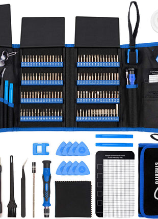 STREBITO Electronics Precision Screwdriver Sets 142-Piece with 120 Bits Magnetic Repair Tool Kit for iPhone, MacBook, Computer, Laptop, PC, Tablet, PS4, Xbox, Nintendo, Game Console