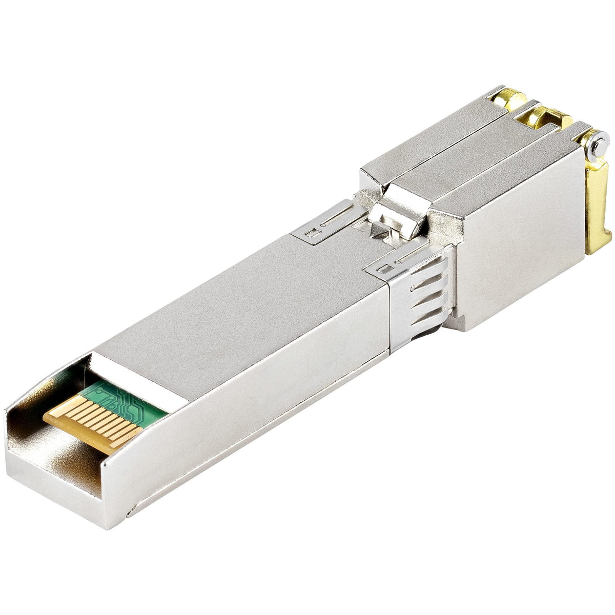 StarTech.com MSA Uncoded Compatible SFP+ Module - 10GBASE-T - SFP to RJ45 Cat6/Cat5e - 10GE Gigabit Ethernet SFP+ - RJ-45 30m -(SFP10GBTST)