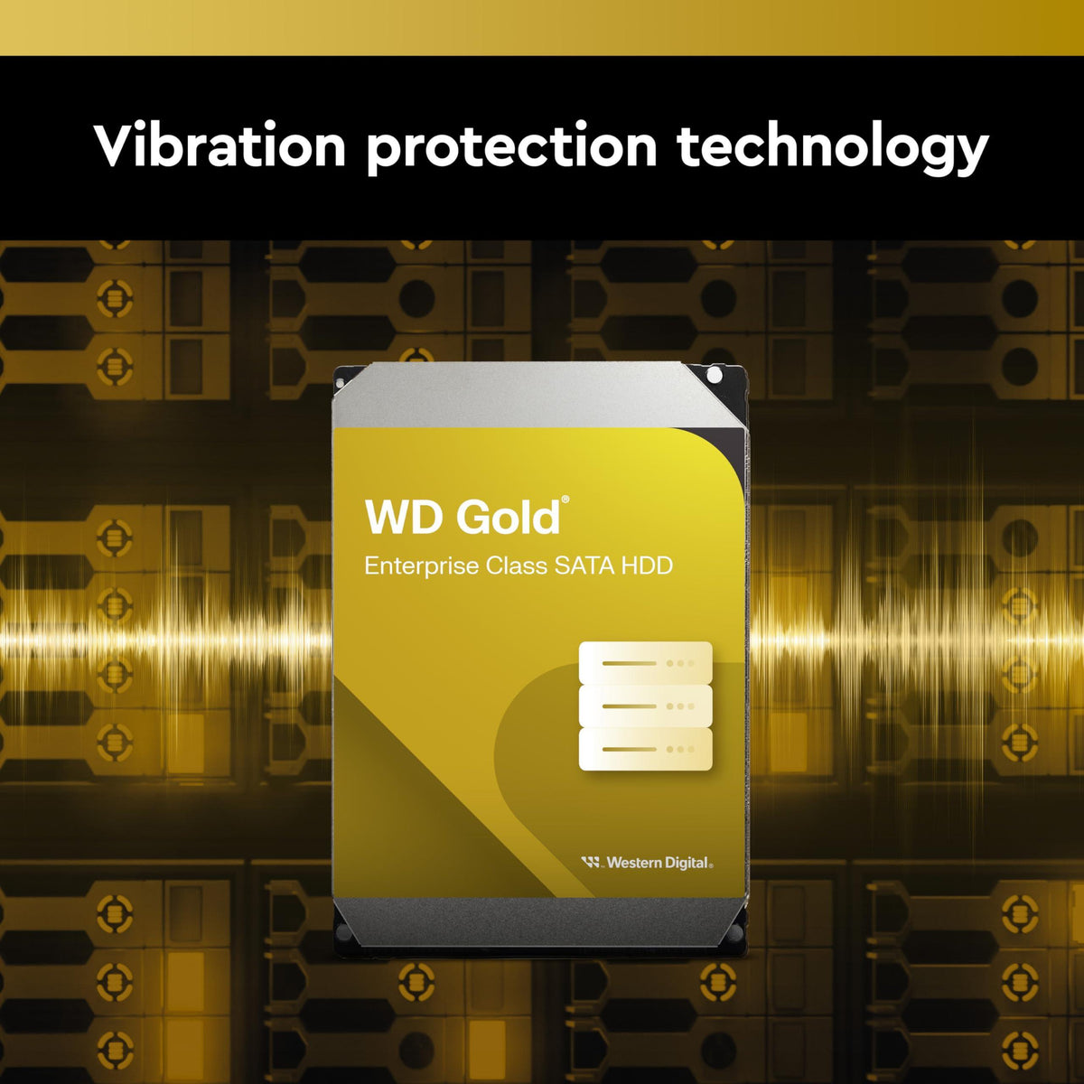 Western Digital 8TB WD Gold Enterprise Class Internal Hard Drive - 7200 RPM Class, SATA 6 Gb/s, 256 MB Cache, 3.5" - WD8005FRYZ