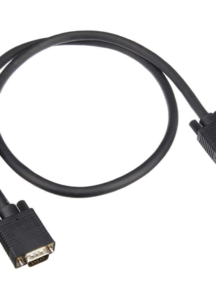 StarTech.com 3 ft Coax High Resolution VGA Monitor Extension Cable - HD15 M/F - 3ft VGA Extension Cable (MXT101HQ3), Black