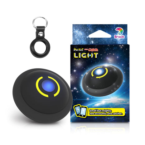 Brook Pocket Auto Catch Light-Dual Account Auto Catcher for Pocket Monster, Smallest & Lightest Auto Catch Device, Bluetooth Accessory, Fast Auto Spin & Catch for iOS & Android
