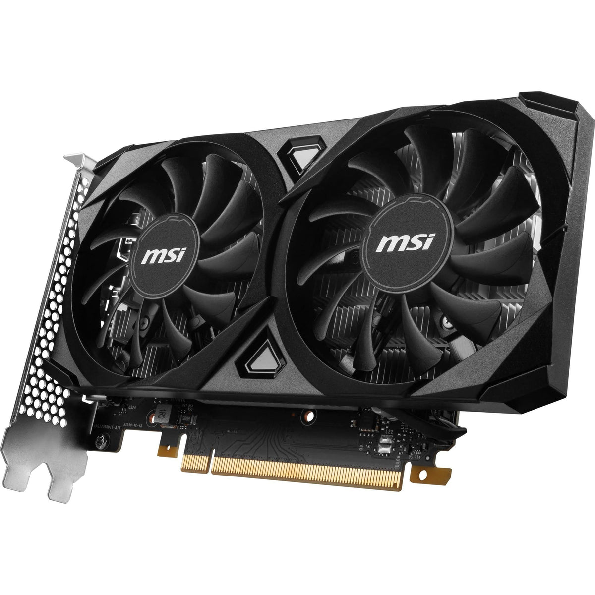 MSI Gaming RTX 3050 Ventus 2X 6G OC Graphics Card (NVIDIA RTX 3050, 96-Bit, Boost Clock: 1492 MHz, 6GB GDDR6 14 Gbps, HDMI/DP, Ampere Architecture)