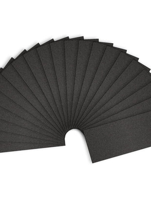 Sandpaper 150 Grit, Wet Dry Sand Paper 9 x 3.6 Inch | 21 Sheets, for Wood Metal Automotive Sanding and Smoothing, Coarse