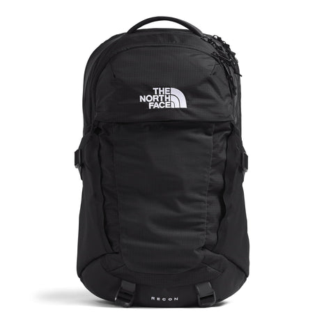 The North Face Recon Everyday Laptop Backpack, Blk/Blk-NPF, One Size | Daypack, Water Repellent, Laptop Sleeve, 2 Water Bottle Pockets