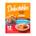 Hartz Delectables Stew Lickable Wet Cat Treats for Adult & Senior Cats, Variety Pack, 1.4 Ounce (Pack of 12)