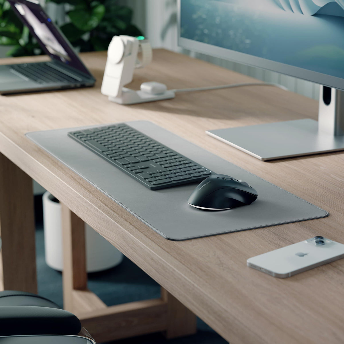 ALOGIC Apex Bluetooth USB-C Rechargeable 7 Keys Programmable Mouse | Ergonomic Design | Mac and Windows Shortcuts