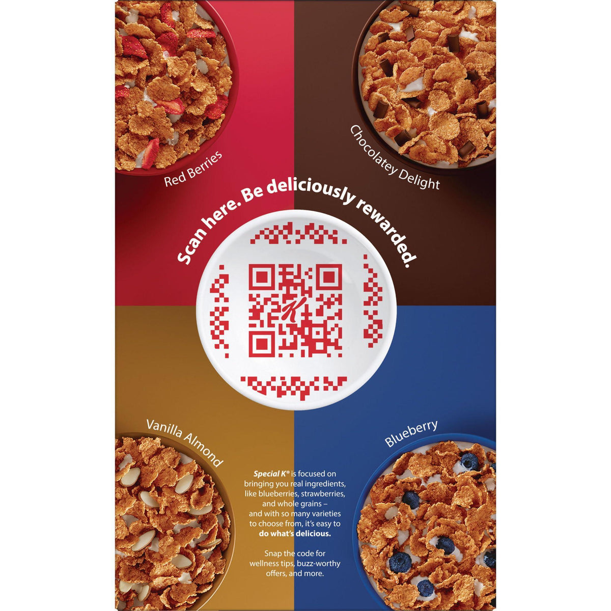 Kellogg's Special K Breakfast Cereal, Family Breakfast, Fiber Cereal, Large Size, Original, 12oz Box (1 Box)