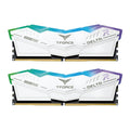 TEAMGROUP T-Force Delta RGB DDR5 RAM 32GB (2x16GB) 5600MHz PC5-44800 CL32 600 Series Chipset RAM Module 700 XMP 3.0 Ready White -FF4D532G5600HC32DC01