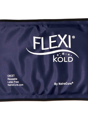FlexiKold Gel Soft Flexible Ice Packs for Injuries - Reusable Freezer Cold Pack, Cold Compress & Cooling Gel Pad for Face, Shoulder, Hip, Leg, Arm, Ankle & Foot Injury - Medium - 7.5 inch x 11.5 inch
