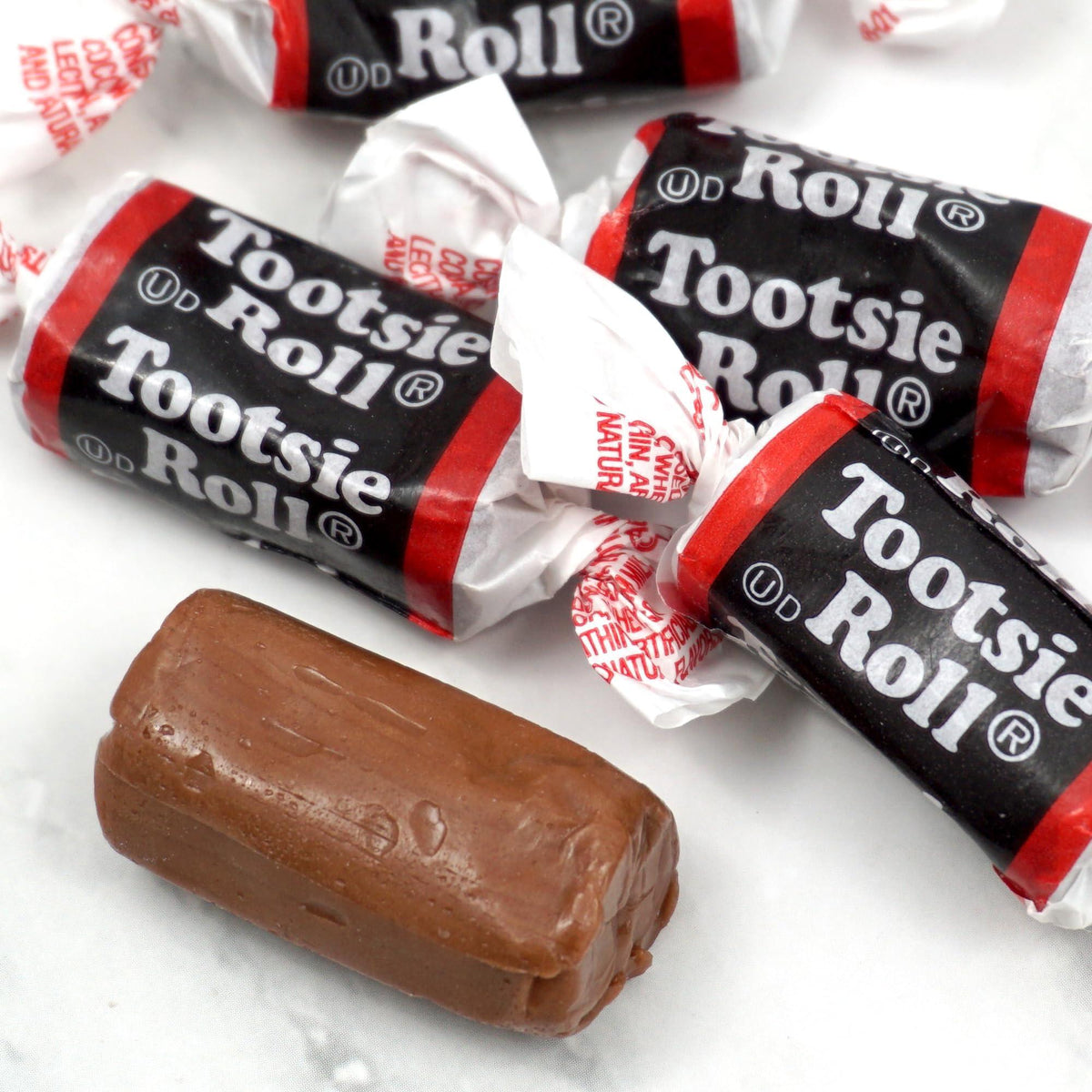 Tootsie Roll Midgees, 1lb Bulk Bag (Approx. 70 Pieces), Mini Chewy Candies, Individually Wrapped Bulk Candy, Chocolate Candies, The Hampton Popcorn & Candy Company