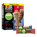 KIND Kids School Friendly Blueberry Muffin and Chocolate Chip Oat Bars Variety Pack, Tree Nut and Peanut Free, Gluten Free, Made With Whole Grain Oats, 5g Protein, 10 Count