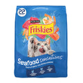 Purina Friskies Dry Cat Food Seafood Sensations With Salmon, Tuna, and Shrimp Flavors - 22 lb. Bag