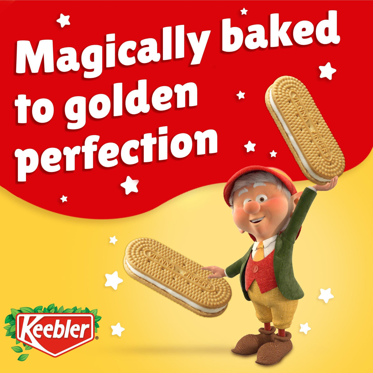Keebler Vienna Fingers Creme Filled Sandwich Cookies, 12 Oz. (Pack of 1)