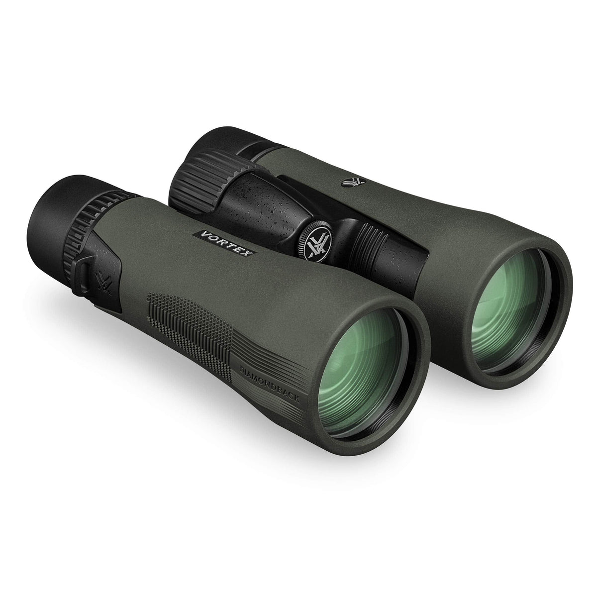 Vortex Optics Diamondback HD 12x50 Binoculars - HD Optical System, Non-slip Grip, Waterproof, Fogproof, Shockproof, Included GlassPak - Unlimited, Unconditional Warranty