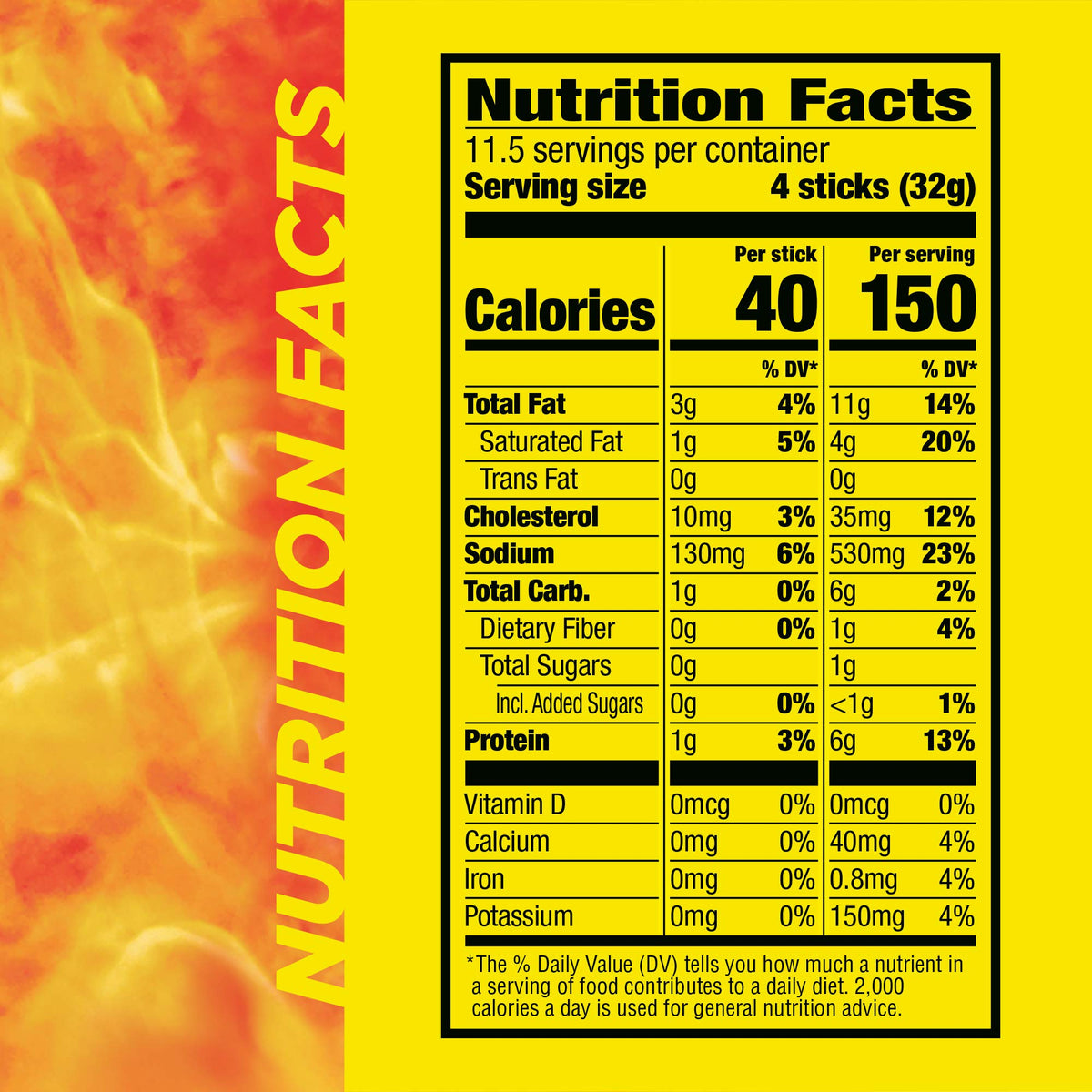 Slim Jim Smoked Meat Sticks, Original Flavor, 6g Protein Per Serving, Snack Size, Lunchbox Snack, 0.28 oz. (46 Count)