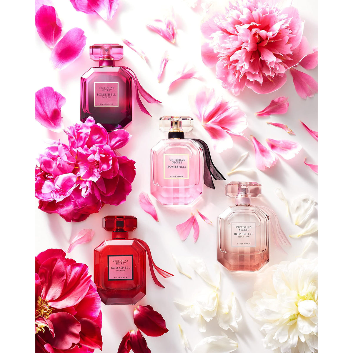 Victoria's Secret Bombshell Eau de Parfum, Notes of Purple Passion Fruit, Shangri-La Peony & Vanilla Orchid, Perfumes for Women (3.4 oz)