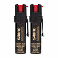 SABRE Advanced Pepper Spray, 3-in-1 Formula Contains Maximum Strength Pepper Spray, CS Tear Gas and UV Marking Dye, Compact Belt Clip for Easy Carry and Fast Access, 4X longer spray time, 0.67 fl oz