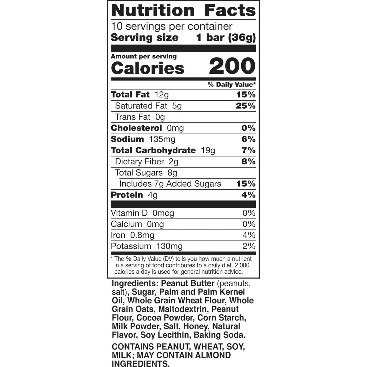 Nature Valley Wafer Bars, Peanut Butter Chocolate Flavored Snacks, 10 Bars, 13 OZ