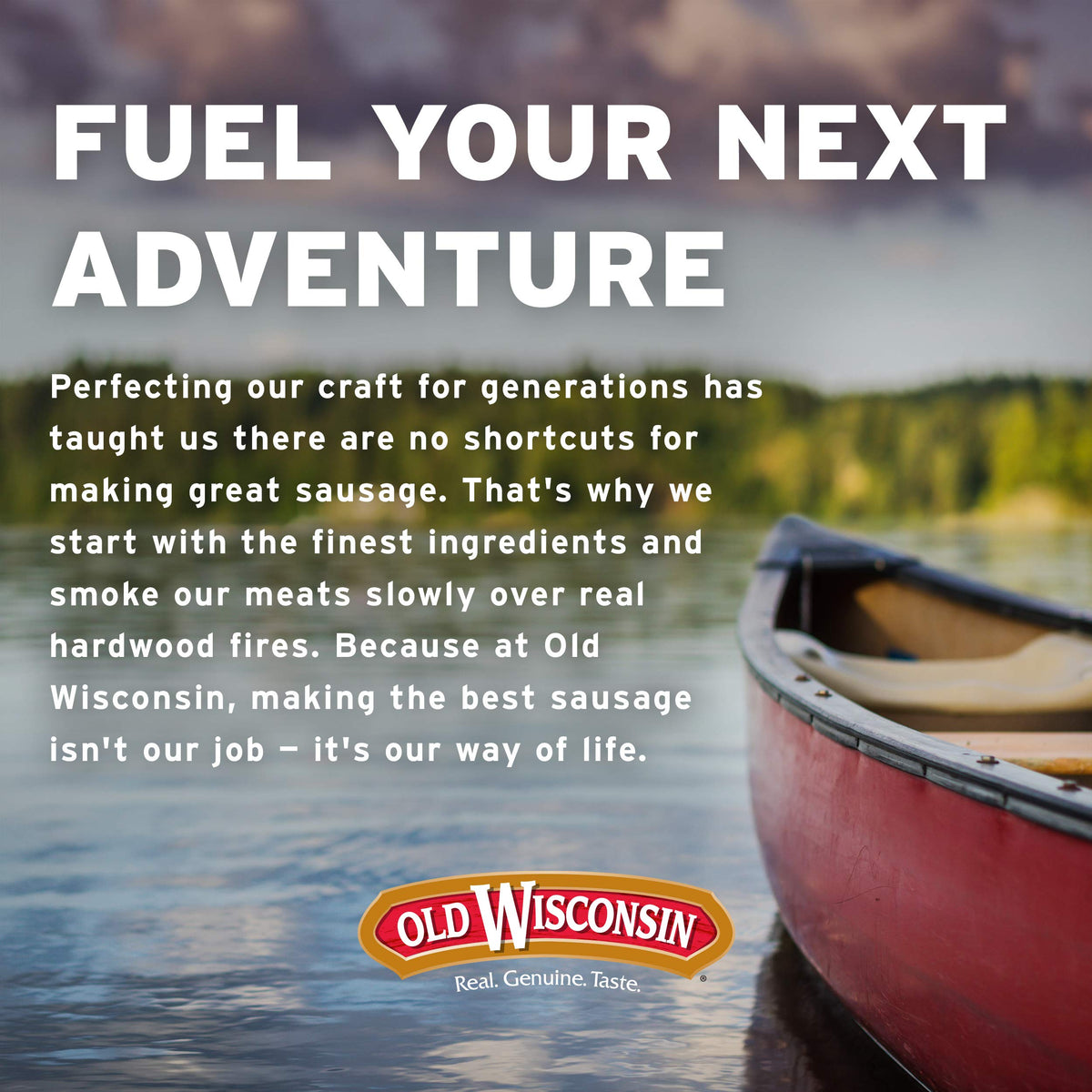 Old Wisconsin Premium Summer Sausage, 100% Natural Meat, Charcuterie, Ready to Eat, High Protein, Low Carb, Keto, Gluten Free, Original Flavor, 8 Ounce