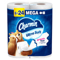 Charmin Ultra Soft Toilet Paper 6 Mega Rolls = 24 Regular Rolls