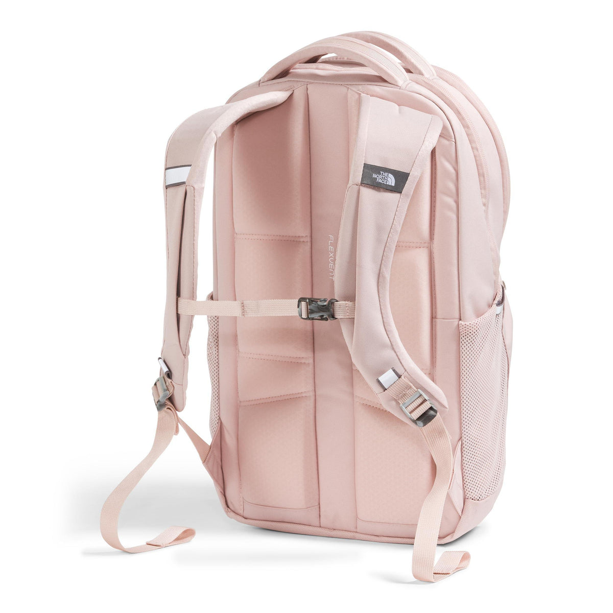 THE NORTH FACE Women's Jester Everyday Laptop Backpack | Commuter Travel Bag with Laptop Sleeve, Water-Repellent Finish, Spacious Compartment, Pink Moss, One Size