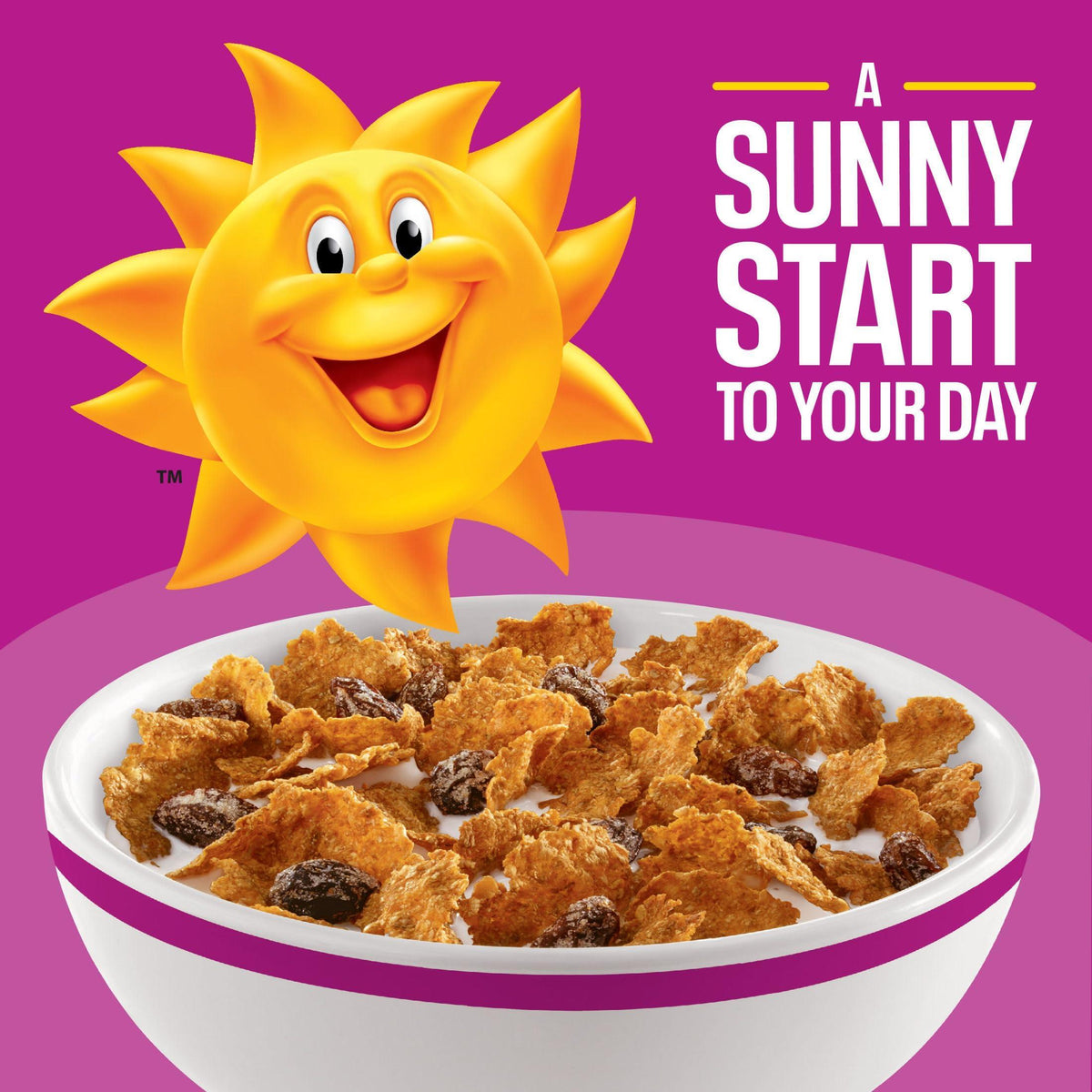 Kellogg’s Raisin Bran Breakfast Cereal, High Fiber, 28g Whole Grain, Large Size, 20.9 oz