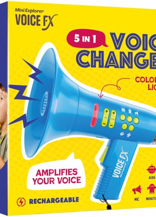 5 In 1 Voice Changer for Kids - Voice Changing Device for Boys & Girls | Birthday Gifts for 3, 4, 5, 7, 8 Year Old Boy - Toys Gift Ideas for Kid, Toddler - Gifts for Kids Ages 3-8+ Olds