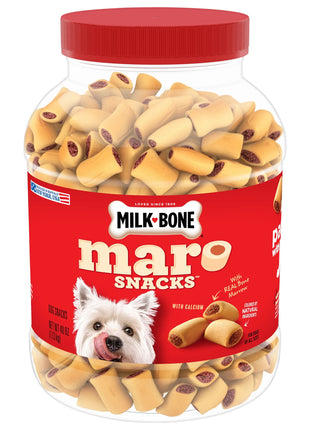 Milk-Bone MaroSnacks Small Dog Treats With Bone Marrow, 40 Ounce Container