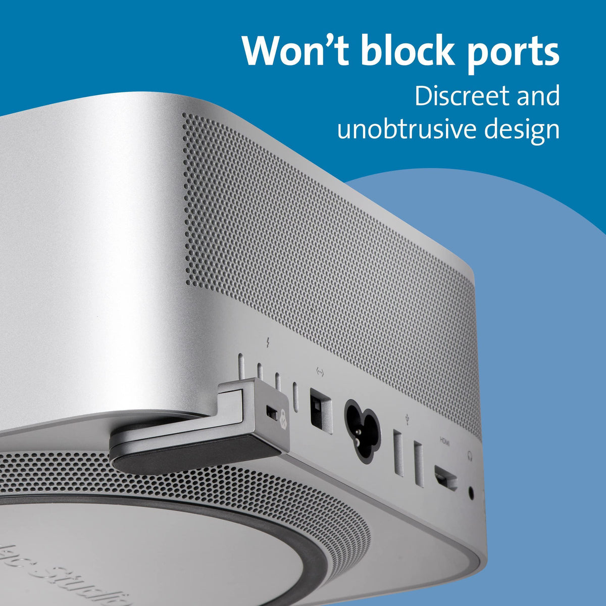 Kensington Lock Designed for Mac Studio Locking Adapter Mac Studio Mount (K65101WW)