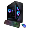 iBUYPOWER Slate MESH Gaming PC Desktop Computer (AMD Ryzen 7 9700X CPU, AMD Radeon RX 7800XT 16GB GPU, 32GB DDR5 Non-RGB 5200MHz RAM (16x2), 1TB NVMe SSD, WiFi Ready, Windows 11 Home) - SMA7R78XT02