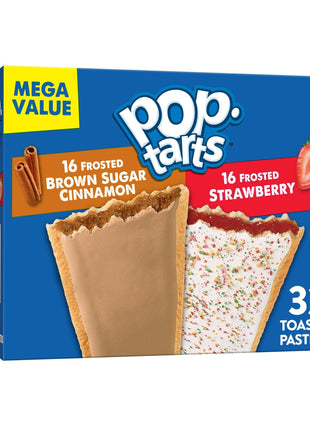 Pop-Tarts Toaster Pastries, Breakfast Foods, Kids Snacks, Variety Pack, 54.1oz Box (32 Count)