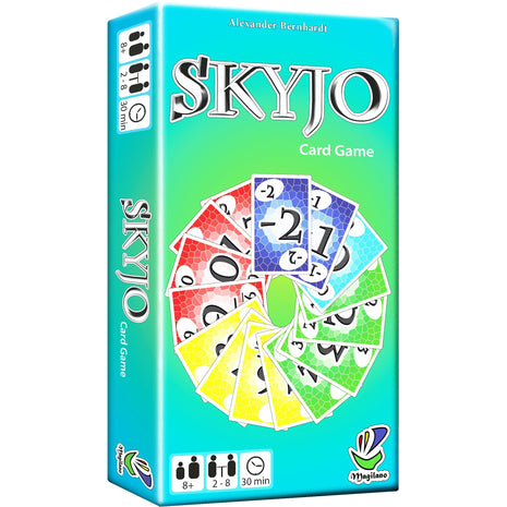 magilano SKYJO, Fun Card Game for Young and Least Young, Fun Game Parties in The Circle of Friends and Family.