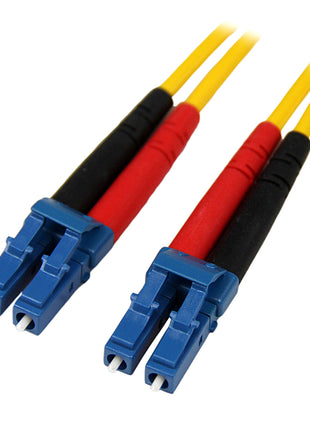 StarTech.com 1m Fiber Optic Cable - Single-Mode Duplex 9/125 LSZH Fiber Jumper Cord - LC/LC