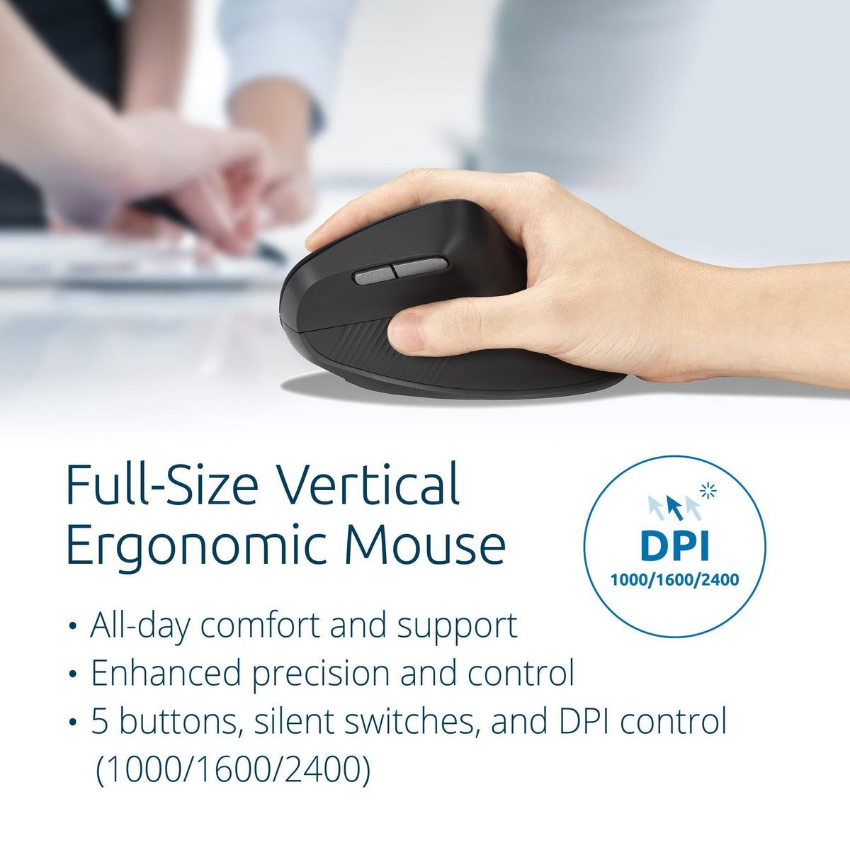 Kensington Pro Fit Ergo KM675 EQ Wireless Keyboard and Mouse, TKL Keyboard, Rechargeable Split Keyboard Ergonomic, Bluetooth & 2.4GHz up to 3 Device Connection, Programmable Keys, Black, K75492US