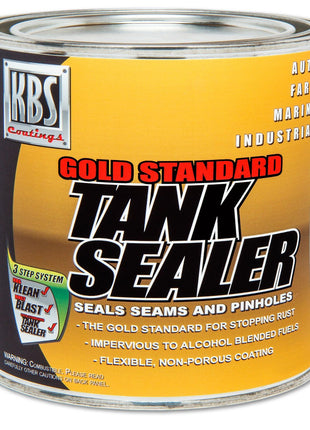 KBS Coatings 5200 Gold Standard Tank Sealer - 8 fl. oz., Silver