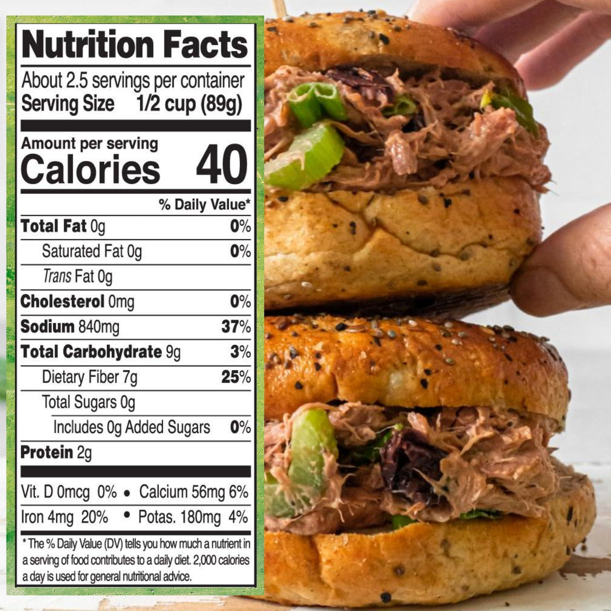Native Forest Organic Young Jackfruit - Great Meatless Alternative, Plant Based Meat, Ideal Texture, Soy Free, Non-GMO Project Verified, USDA Organic - 6.1 Lb