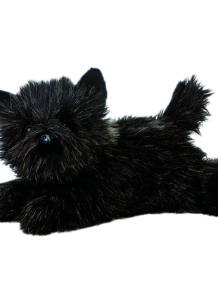 Aurora® Adorable Flopsie™ Toto™ Stuffed Animal - Playful Ease - Timeless Companions - Brown 12 Inches