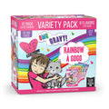 Weruva B.F.F. OMG - Best Feline Friend Oh My Gravy!, Rainbow A Gogo Variety Pack! Cat Food, 3oz Pouch (Pack of 12)