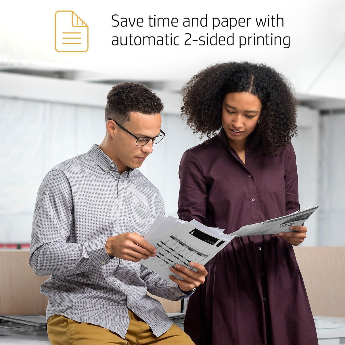 HP LaserJet Pro 4001dn Black & White Printer, Print, Fast speeds, Easy setup, Mobile printing, Advanced security, Best-for-small teams, Ethernet/USB only