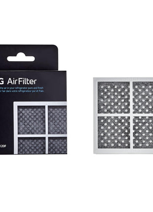 LG 6 Month (LT120F) Replacement Refrigerator Air Filter, 1 Count (Pack of 1), White