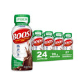 BOOST High Protein with Fiber Ready to Drink Complete Nutritional Drink, Rich Chocolate, 8 fl oz Bottle, 24 Pack