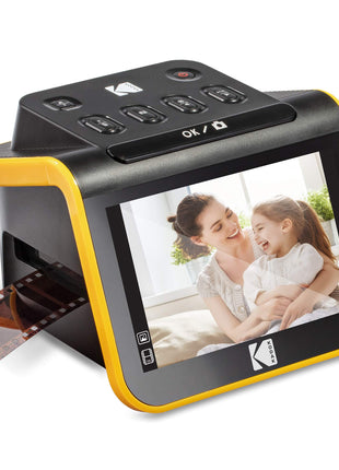 KODAK Slide N SCAN Film & Slide Scanner Digitizer with 5" LCD Screen, Quickly Convert Negatives & Slides to Digital 22MP JPEG Photos, Compatible with 135, 126 and 110 Film & Slides